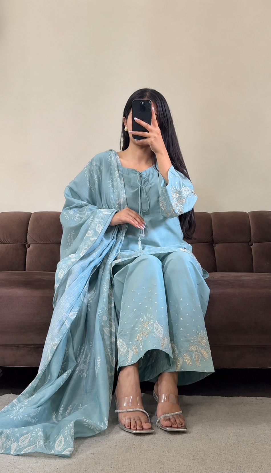 Zoya 3 PC Stitched – ZariCollections
